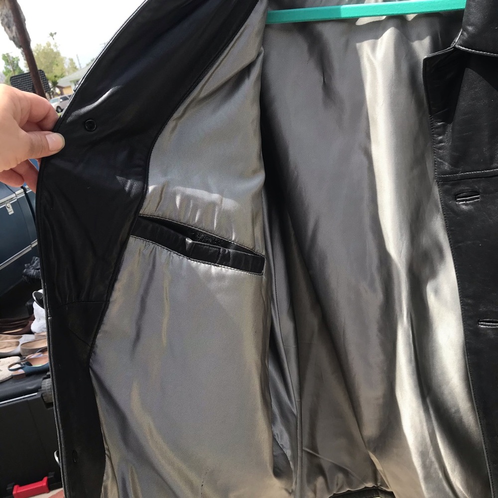 Men's Leather jacket - Picture 3 of 10